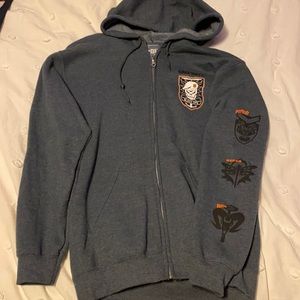 Call of Duty Black Ops zip up hoodie